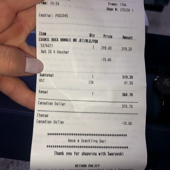 Swarovski Cosmic Rock Watch - Jet Black - Picture 7 of 8